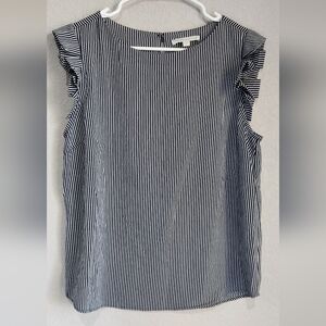 Black & White Striped Top